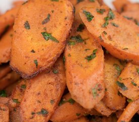 Chili Roasted Carrots