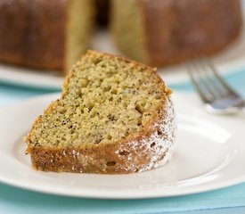 Whole Wheat Lemon Poppy Seed Cake