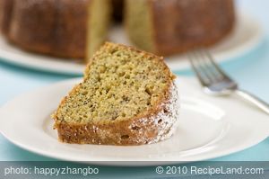 Whole Wheat Lemon Poppy Seed Cake