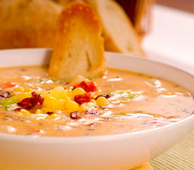 New Corn Chowder, Southern Style