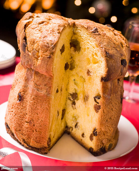 Panettone (Italian Fruitcake) Recipe