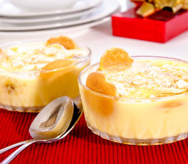 Moms' Banana Custard Pudding