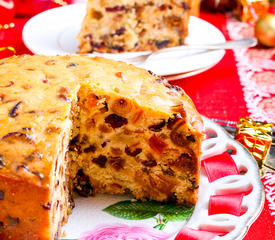 Vegan Christmas Cake