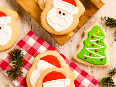Classic Christmas Cut-Outs Cookies