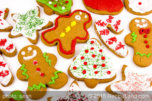 Favorite Molasses Gingerbread Cookies