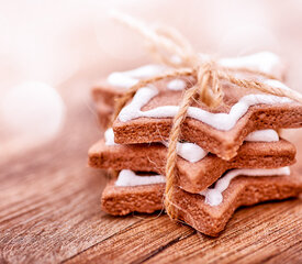 Rubber Stamp Gingerbread Cookies