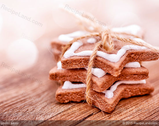 Rubber Stamp Gingerbread Cookies Recipe