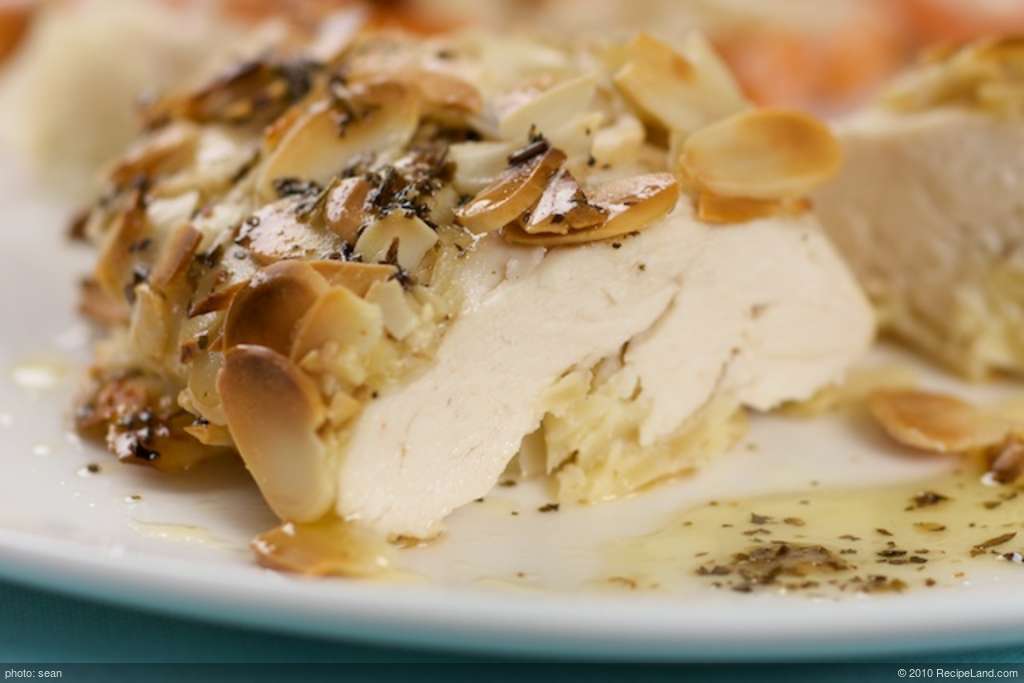 Almond-Crusted Chicken Breasts recipe