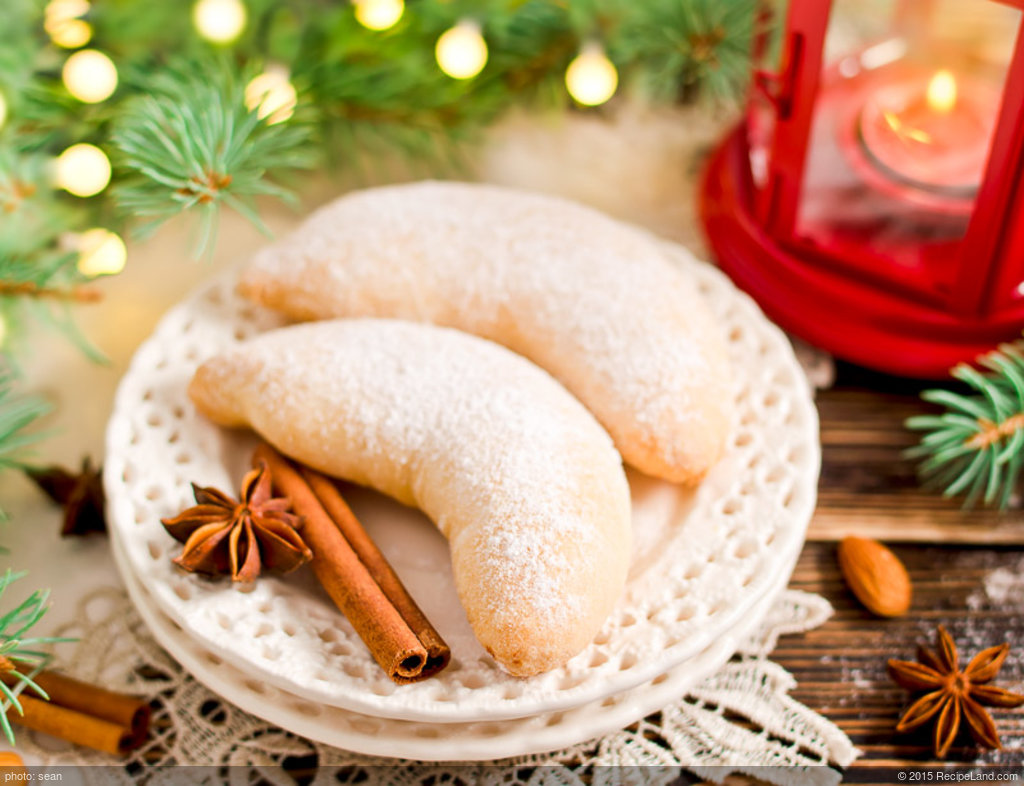 Martha's Almond Crescent Cookies