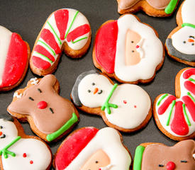 Rich Moravian White Christmas Cookies