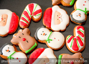 Rich Moravian White Christmas Cookies
