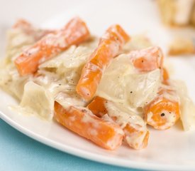 Baby Carrots and Onions in Cream (Irish)