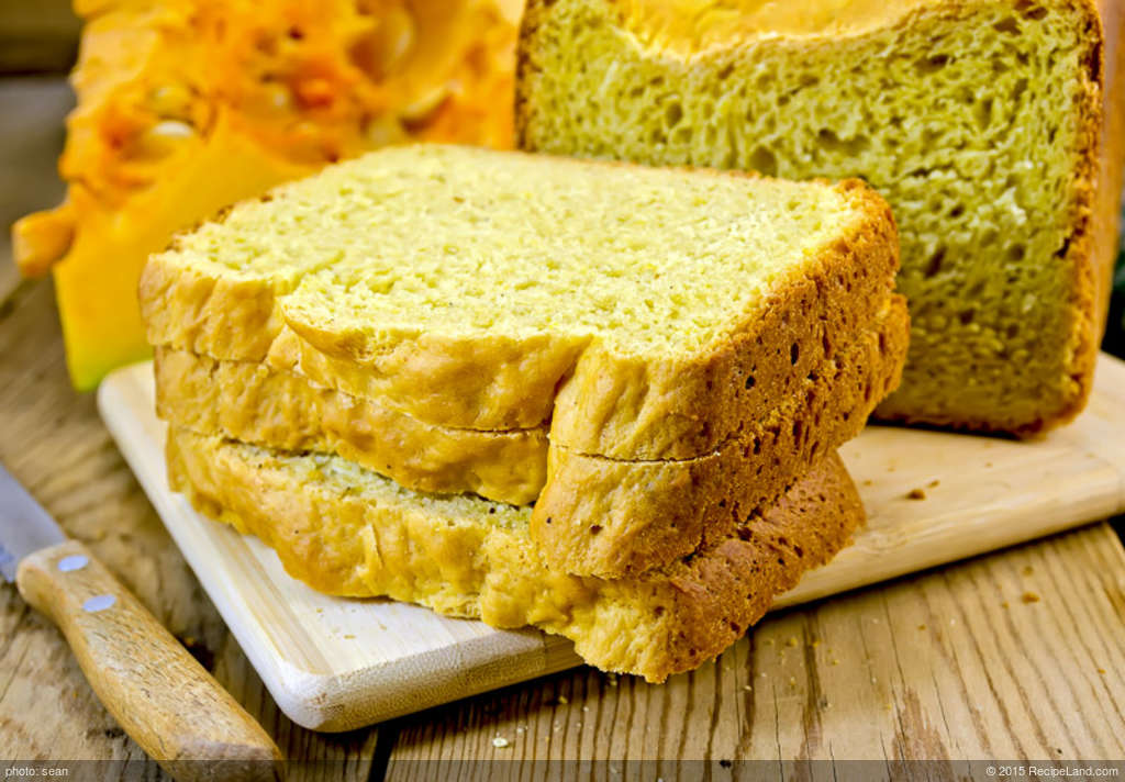 Applesauce-Honey Pumpkin Bread recipe