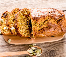 Moist Orange Pumpkin Bread