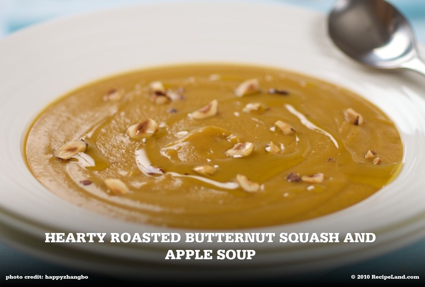 Hearty Roasted Butternut Squash and Apple Soup