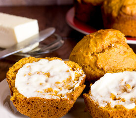 Pumpkin Muffins (Low-fat and Sugar-free)