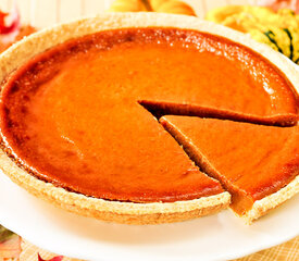 Dairy Free Traditional Pumpkin Pie