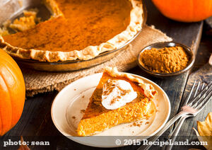 Dakota Prairie Pumpkin Pie