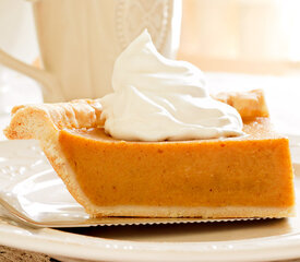 Do-Ahead Pumpkin Chiffon Pie