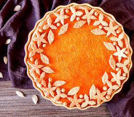 Maple leaf Pumpkin Pie