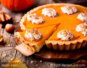 Party Pumpkin Pie recipe