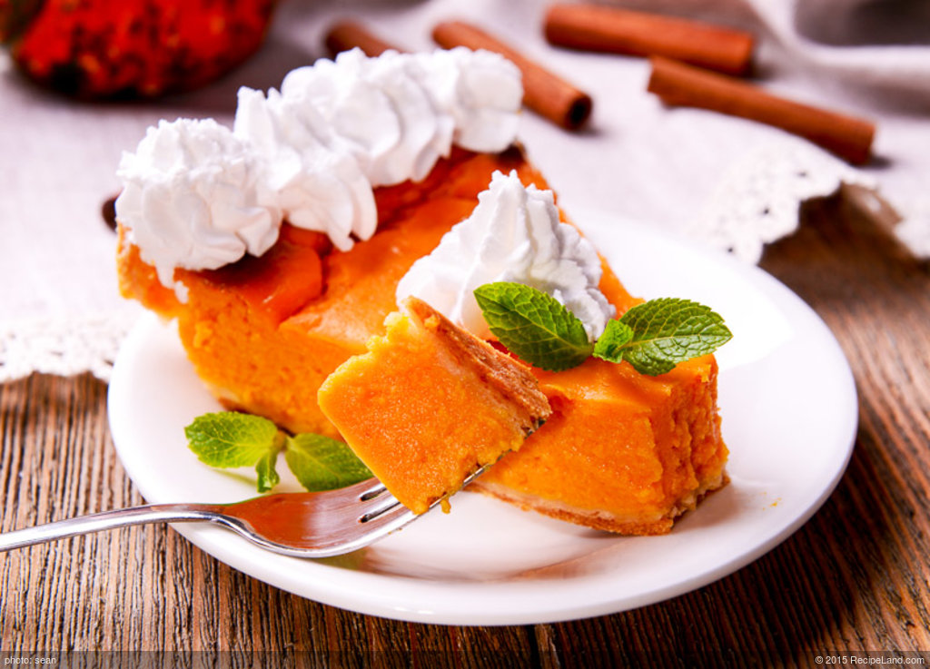 Favourite  Pumpkin Chiffon Pie
