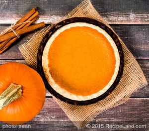 Pumpkin Light Pie recipe
