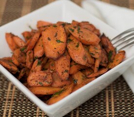 Chili Roasted Carrots