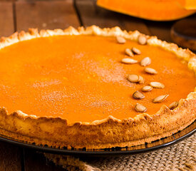 Silky Christmas Pumpkin Pie