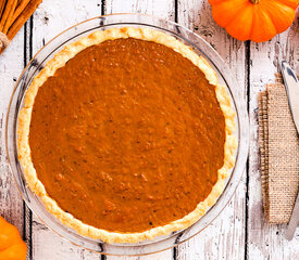 Silky Vegan Pumpkin Pie