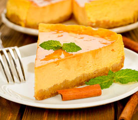 Fluffy Pumpkin Pie Cheesecake