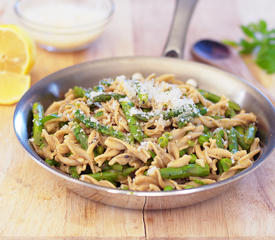 Pasta with Spring Asparagus and Peas