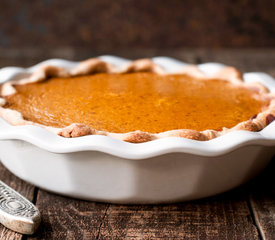 Rude's Cayenne Pumpkin Pie