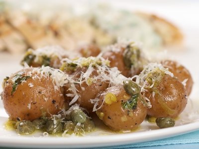 New Potatoes With Caper Sauce 