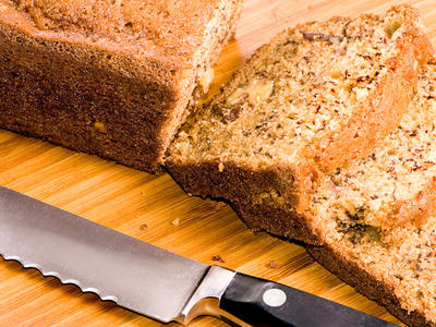 Very Buttery Banana Nut Bread