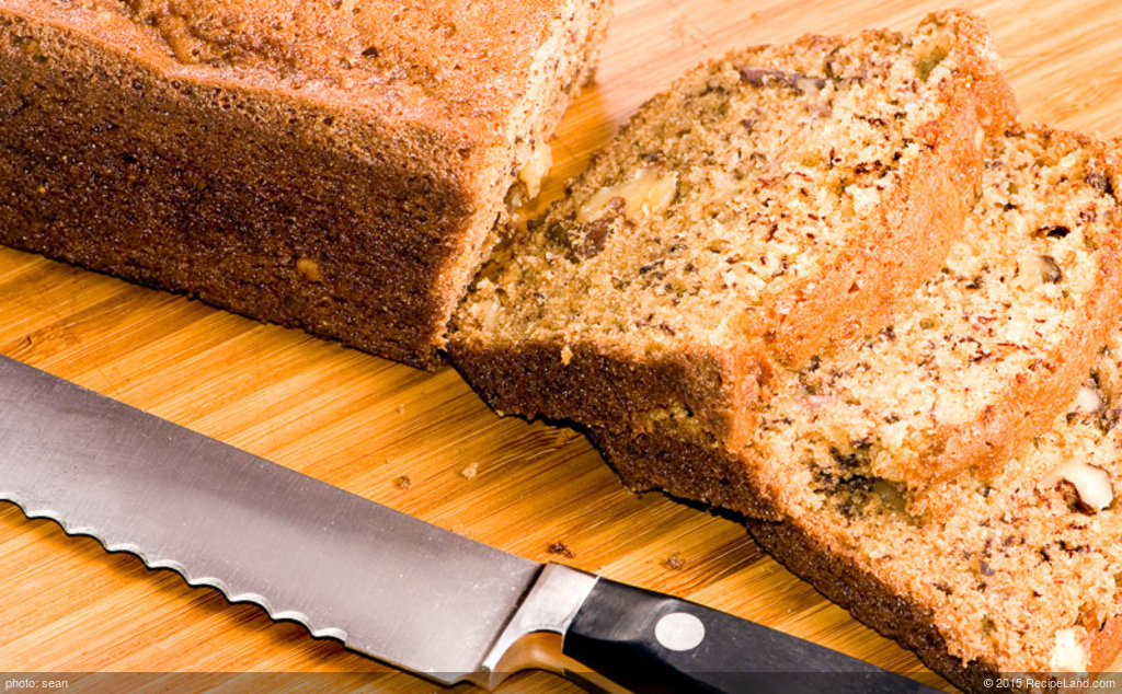 Very Buttery Banana Nut Bread