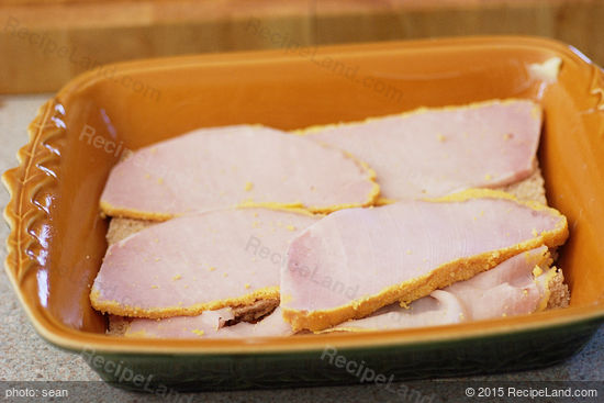 Breakfast casserole layer 2 - back bacon
