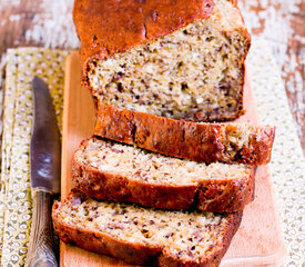 Moist Dried Fruit Banana Bread 