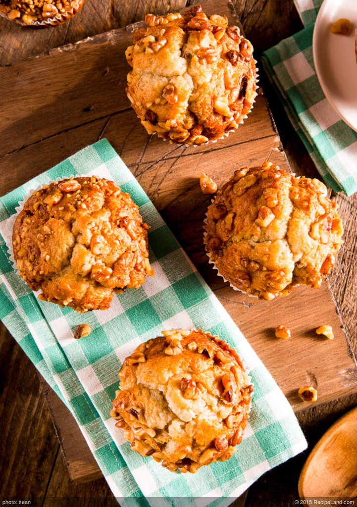 Yummy Banana Walnut Muffins