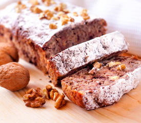 Moist Whole Wheat Banana and Walnut Bread