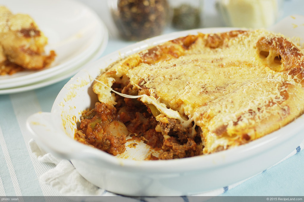 Upside-Down Pizza Casserole