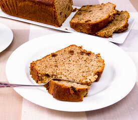 Maple Syrup and Brown Sugar Banana Bread