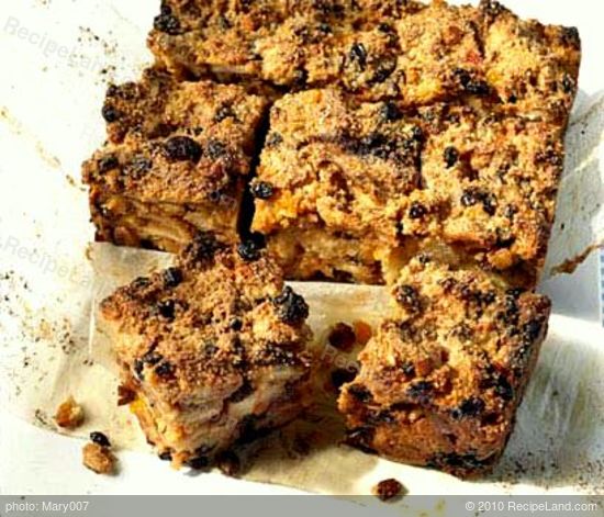 Fruit Peel Bread Pudding Recipe