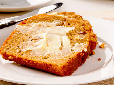 Moist Sour Cream Banana Bread