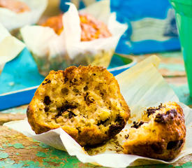 Linda's Banana Chocolate Chip Muffins