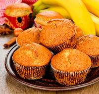 Yummy Banana Oatmeal Muffins
