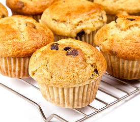 Moist Chocolate Chip Snack Muffins