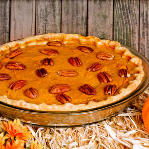 Nancy Reagan's Pumpkin Pecan Pie