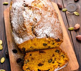 Nutty Moist Pumpkin Bread