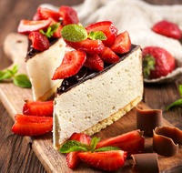 Debbie's White Chocolate Cheesecake